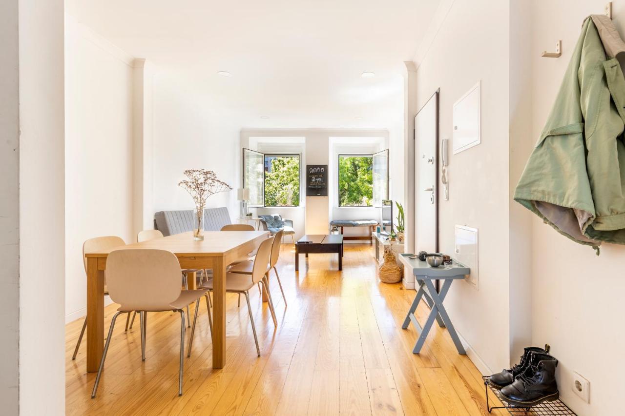 Comfy 3 Bedroom Apartment Campo De Ourique Lisbon Bagian luar foto